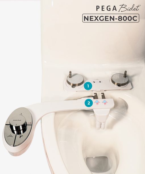 Vòi Xịt Vệ Sinh Thông Minh PEGA Bidet NEXGEN-800C - Ảnh 3